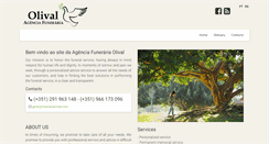 Desktop Screenshot of funerariaolival.com